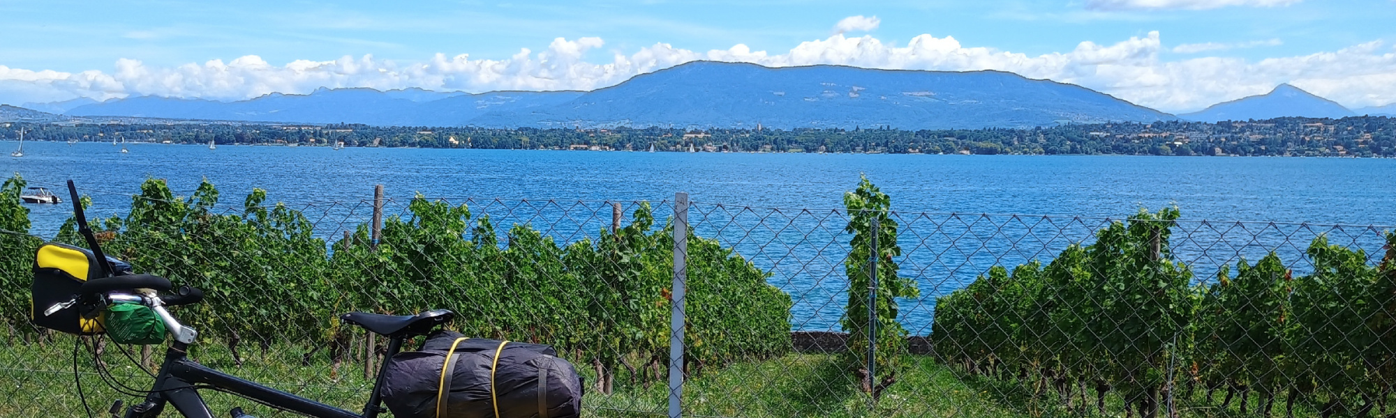 Starting out at Lake Geneva, Switzerland