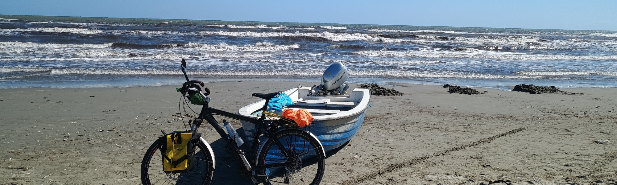 Finally arriving at the Black Sea in Sulina, Romania